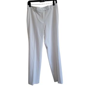 Chaus Womens White Dress Trouser Pants Size 4